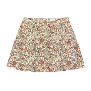 Reitmans | Rayon Floral Mini Skirt